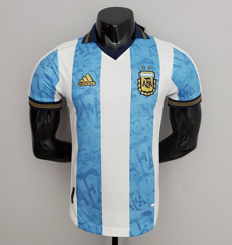 2022/23 Argentina Blue White Special Soccer Jersey Shirt Player Version